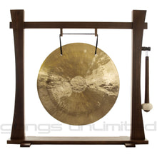 Load image into Gallery viewer, 16" to 18" Gongs on the Spirit Guide Gong Stand
