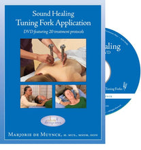 Load image into Gallery viewer, Ohm Therapeutics Vibrational Healing with Ohm Tuning Forks - Book &amp; DVD
